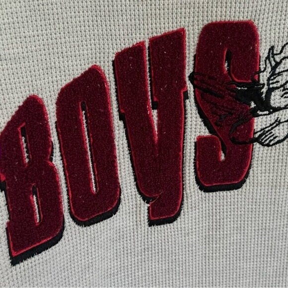 Boys Lie Knight Angel Tour Waffle Knit Thermal Long Sleeve One Size - Picture 12 of 16